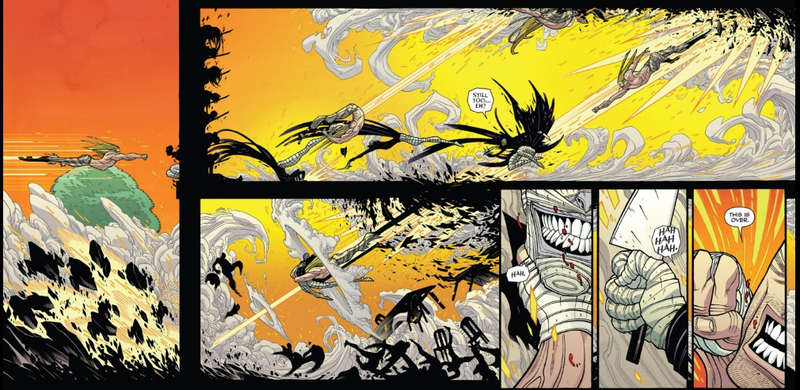 Illustration for article titled The Legend Of Luther Strode #6 is a disturbingly beautiful ballet of blood and gore
